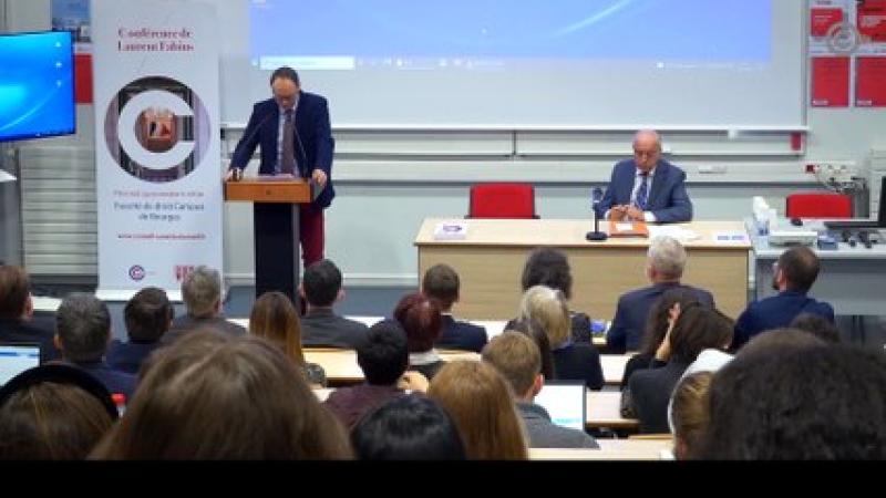 Retour sur la conférence de Laurent Fabius à la faculté de droit de Bourges