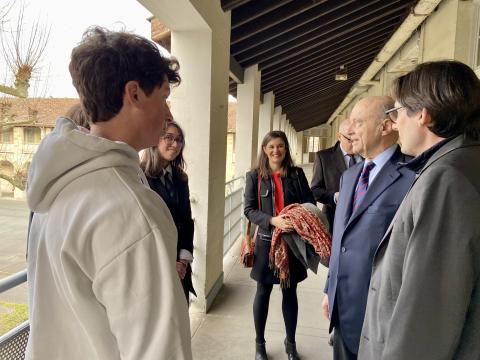 Visite au lycée Eiffel, 21-02-2023