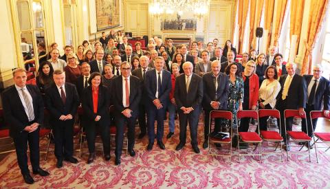 Rencontre entre le président Fabius et le CNB 13-10-2022