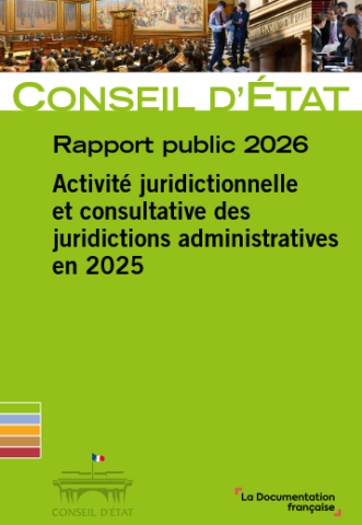 Couverture Rapport Public du Conseil d'Etat 2026 (année 2025)
